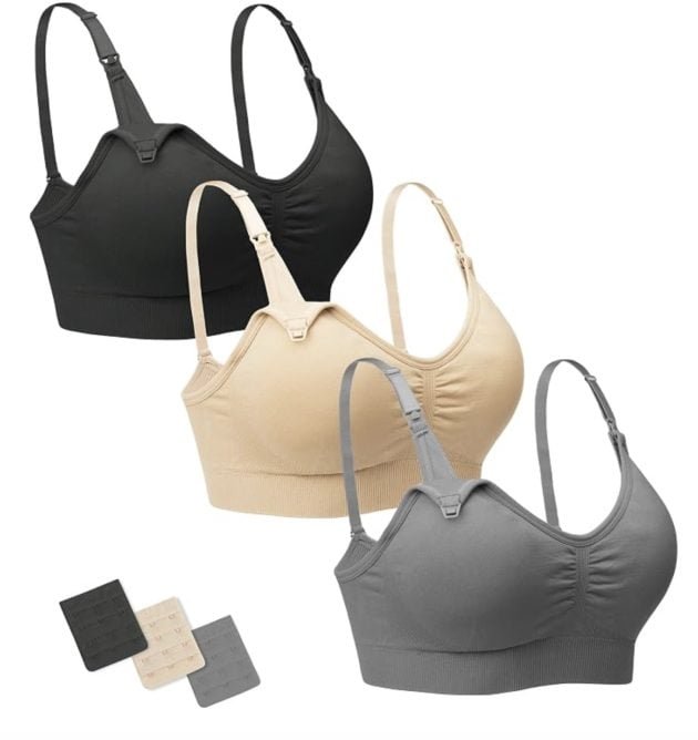 Stelle Nursing Bras, 3 Pack only $10.80, plus more {8K Five Star Reviews!}