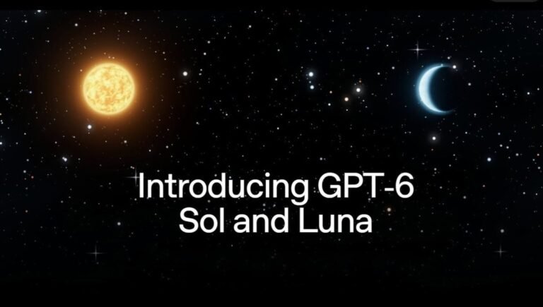 OpenAI Launches GPT-6 Sol and Luna: Double the Accuracy at Half the Price