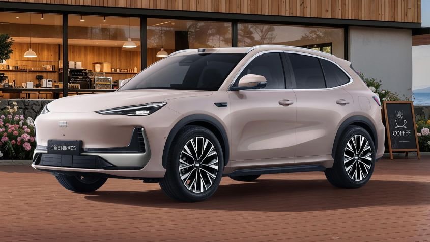 Updated Geely EX5 - pictures