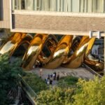 Bvlgari’s Golden Serpent Slithers Onto New York’s High Line