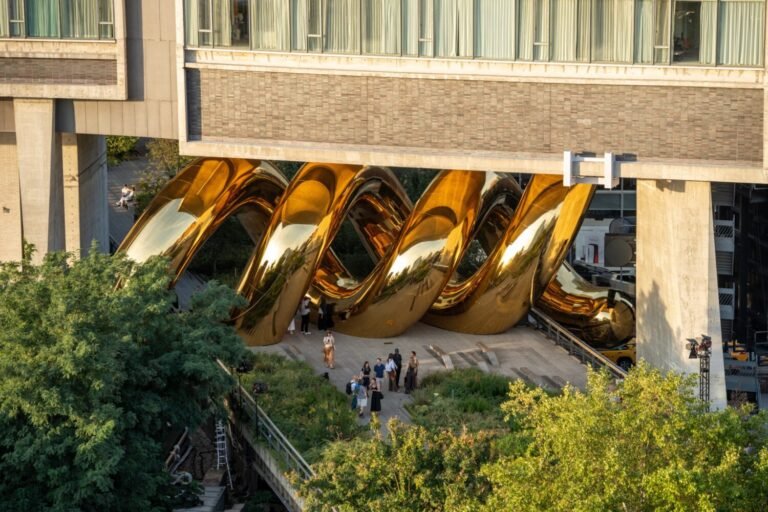 Bvlgari’s Golden Serpent Slithers Onto New York’s High Line