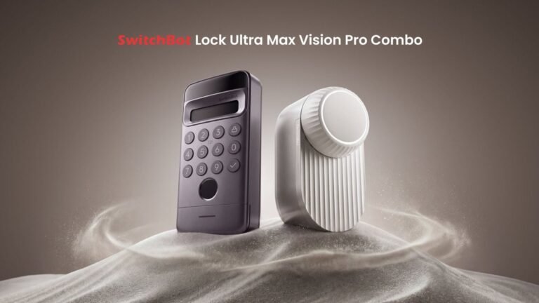 SwitchBot Launches Lock Ultra Max Vision Pro Combo with 3D Face and Palm Vein Scanning