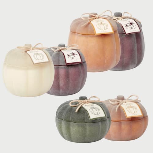 Threshold Glass Candles as low as $3.75 each at Target!