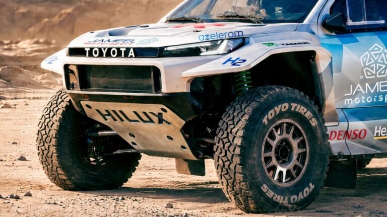 Wild Toyota GR Hilux Will Tackle Dakar Without A Single Drop Of Gasoline
