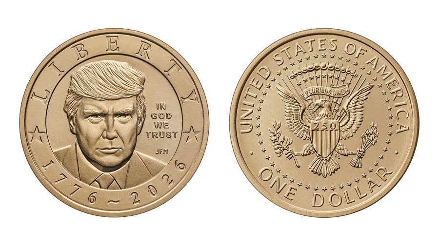 Trump coins already out of stock at US Mint