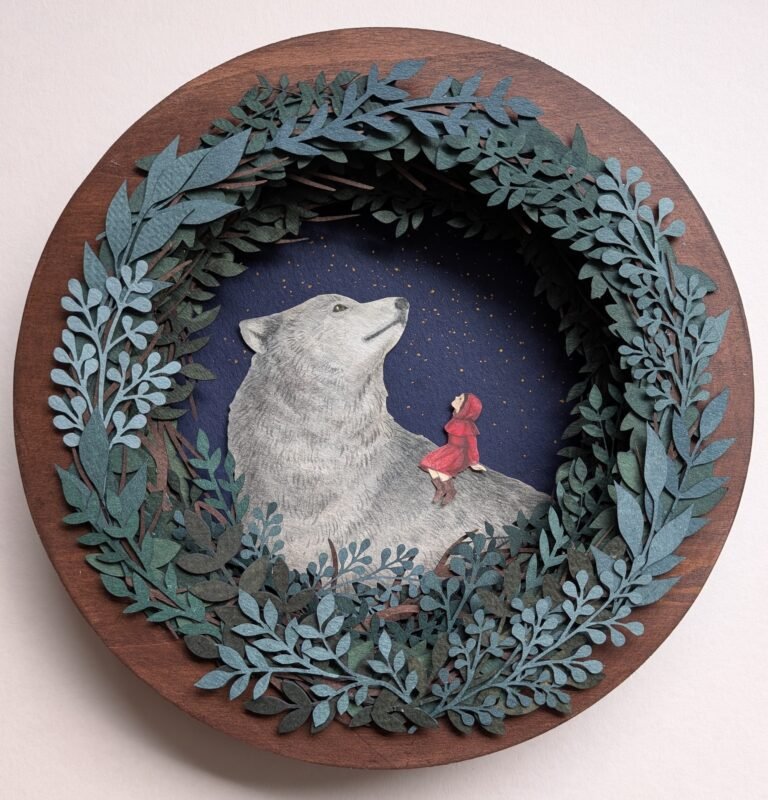 Woodland Creatures Inhabit an Imaginary World in Kanako Abe’s Intricate Paper Cuts