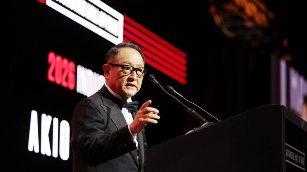 Toyota's Outspoken Chairman Akio Toyoda Joins Automotive Hall Of Fame