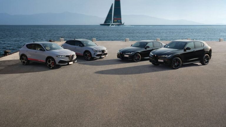 Alfa Romeo Turns the America's Cup Into a Full Lineup of Special Editions