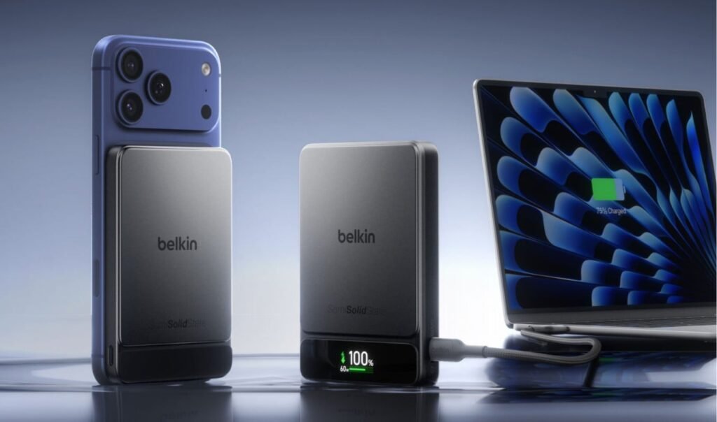 Belkin's New Power Banks Use Semi-Solid-State Batteries for Better Safety