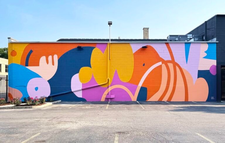 Emmy Star Brown’s Vivid Murals Channel Youthfulness and Play