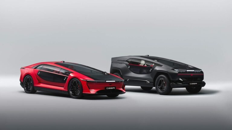 Saudi Arabia's First Car Brand Launches With Wild Futuristic Designs