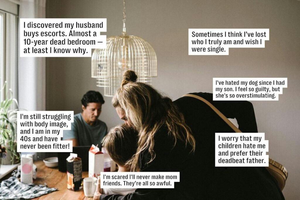 “I Discovered My Husband Buys Escorts” & 55 Other Mom Confessions