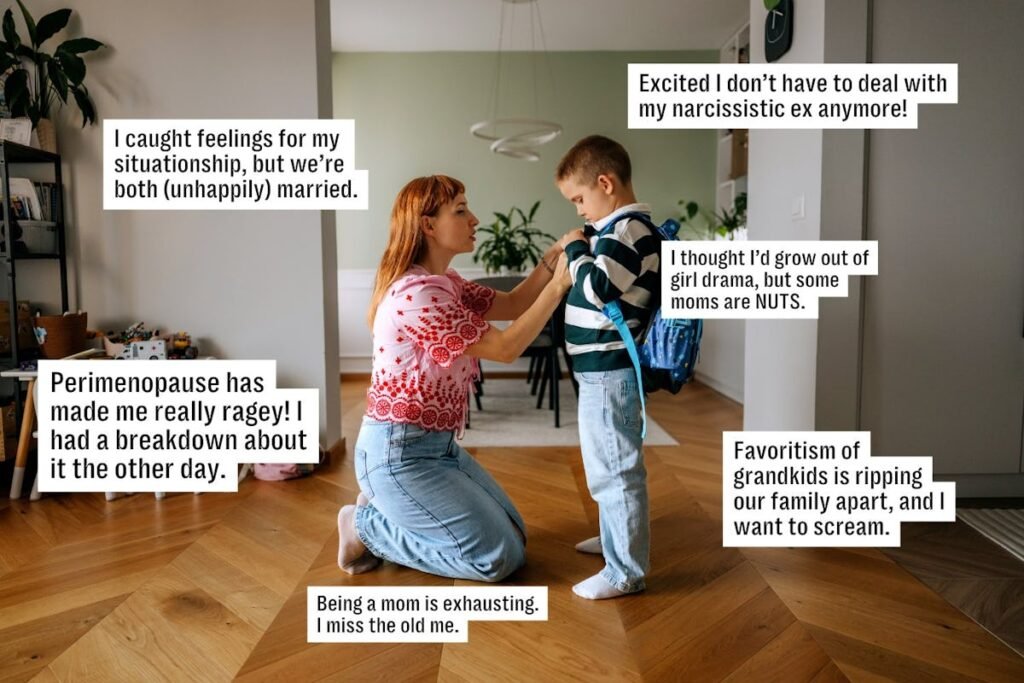 “Favoritism Of Grandkids Is Ripping Our Family Apart” & 53 Other Mom Confessions