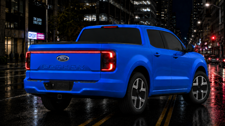Ford Wants Gas And Hybrid Owners To Buy Its $28,350 Fathom EV Truck