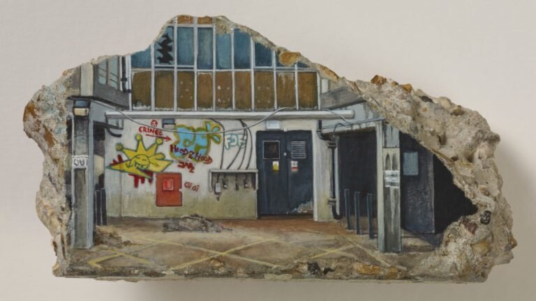 On Concrete Remnants of London’s Aylesbury Estate, Harriet Mena Hill Preserves a Community