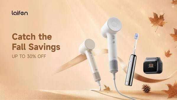 Refresh Your Autumn Self-Care Routine With Discounts up to 30% off on Laifen Tech