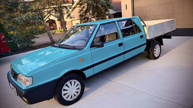 At $13,500, Are You Bonkers Enough To Buy This 1997 FSO Polonez Roy Pickup?
