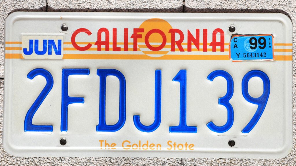 California Starts New Plate Sequence After 46 Year Run Comes To An End