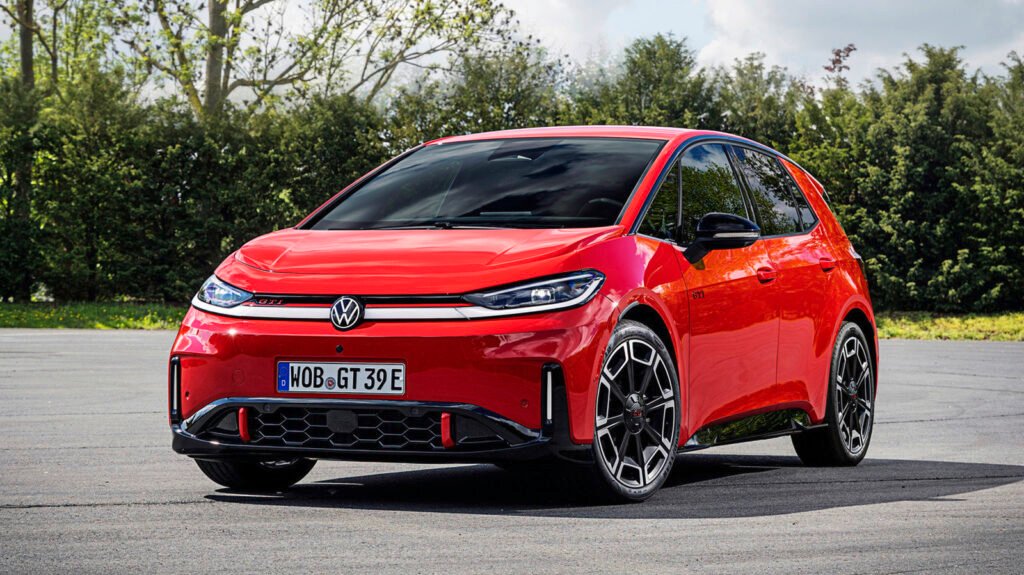 Volkswagen ID 3 GTI Is A Rear-Wheel-Drive EV With Golf R Power, And Don't Worry, It's Got Plaid Seats