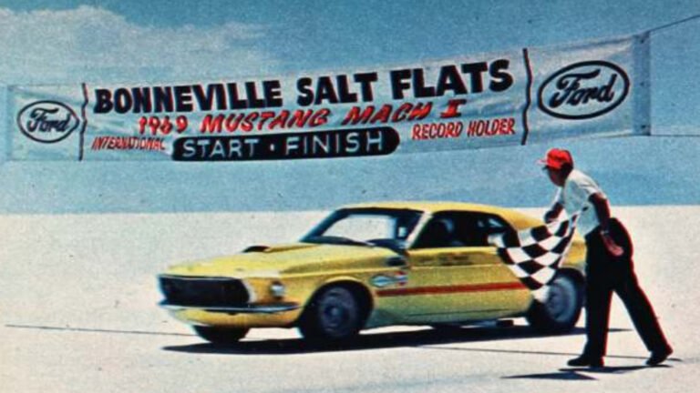 Mickey Thompson Wrung 295 Bonneville Records Out Of The 1969 Ford Mustang Mach 1