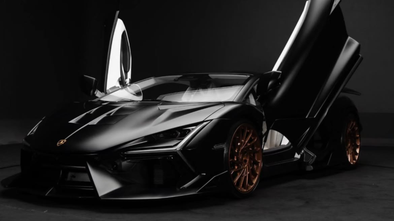 Lamborghini Revuelto Goes Full Dark Knight With a Wild Widebody Makeover