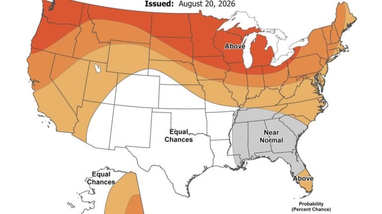 Map Shows Which US States Face Heavy Snow as El Niño Strengthens Again