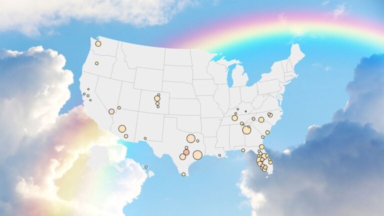 54 major housing markets with falling home prices