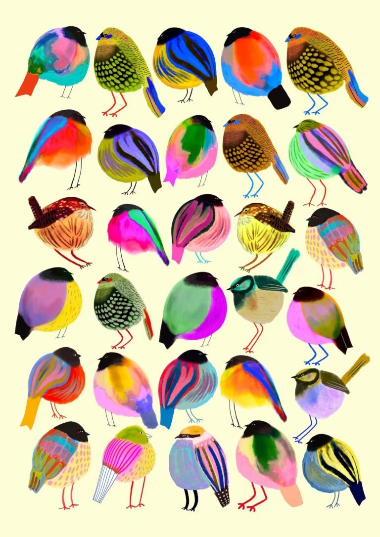 Playful Patterns Adorn Ashley Percival’s Collections of Creatures