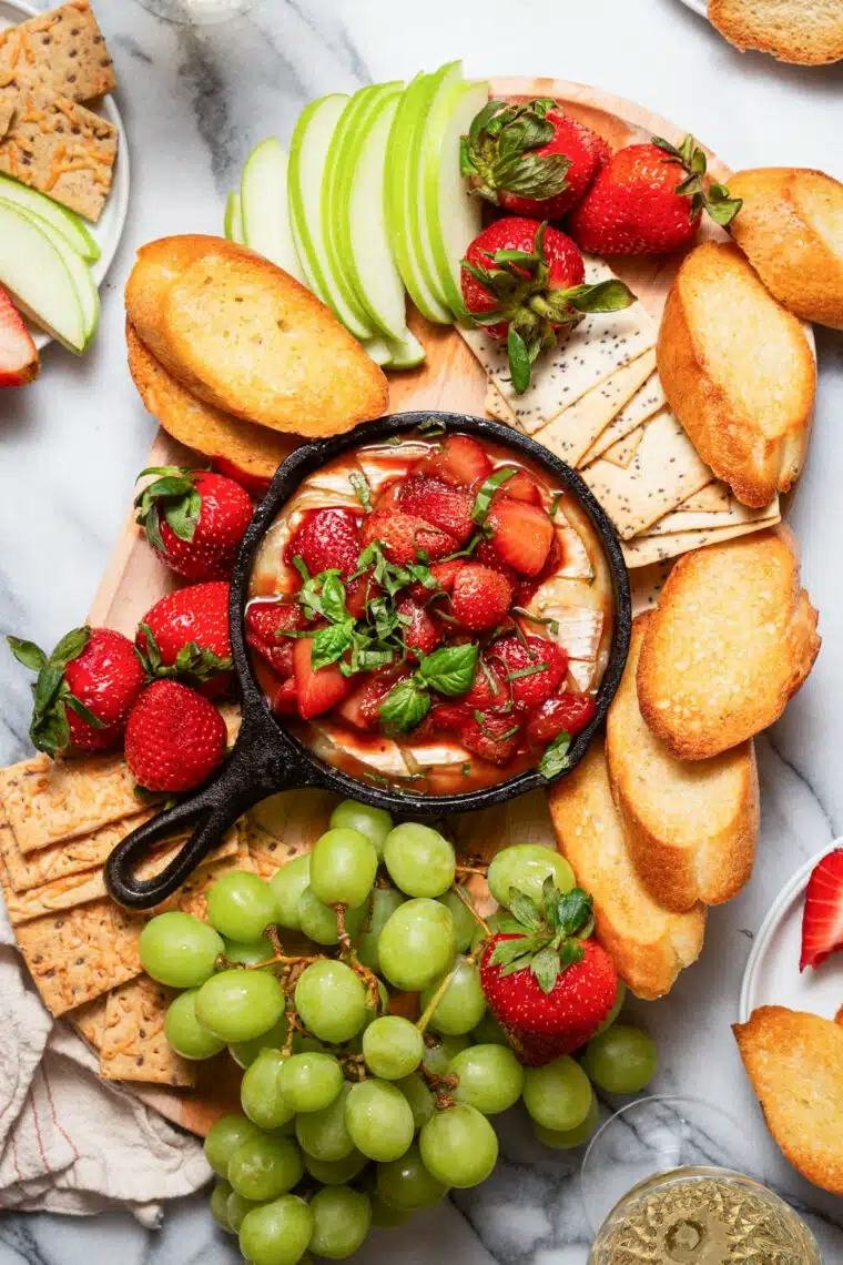 10 Recipes To Use Up Strawberries, From Baked Brie To Wine Slushies