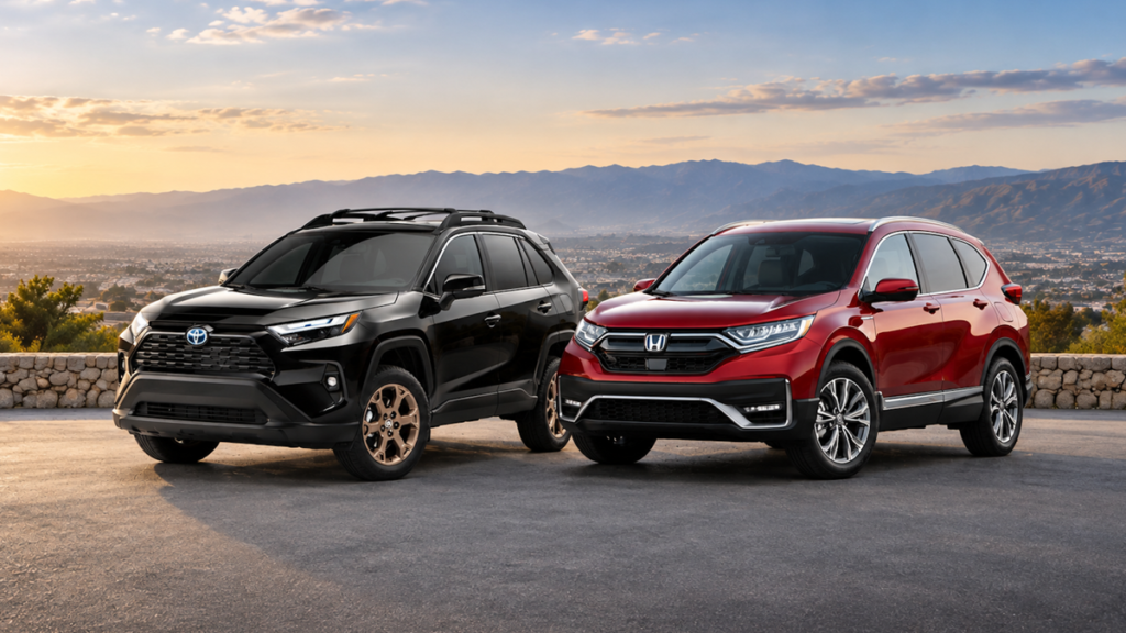 Toyota RAV4 Hybrid vs Honda CR-V Hybrid Depreciation: It's Not Even Close