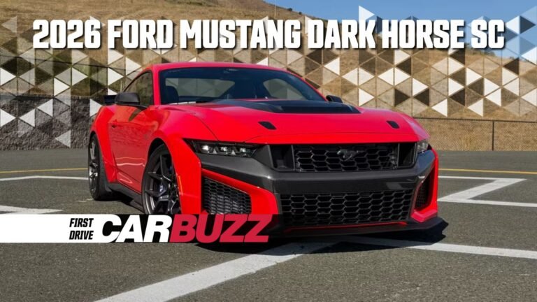 2026 Ford Mustang Dark Horse SC First Drive: Better Than The GT500, No Shelby Needed