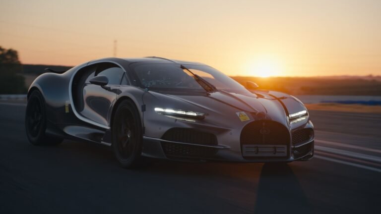 Bugatti's Epic V16 Tourbillon Is Unfazed By Scorching Heat Or Bitter Cold