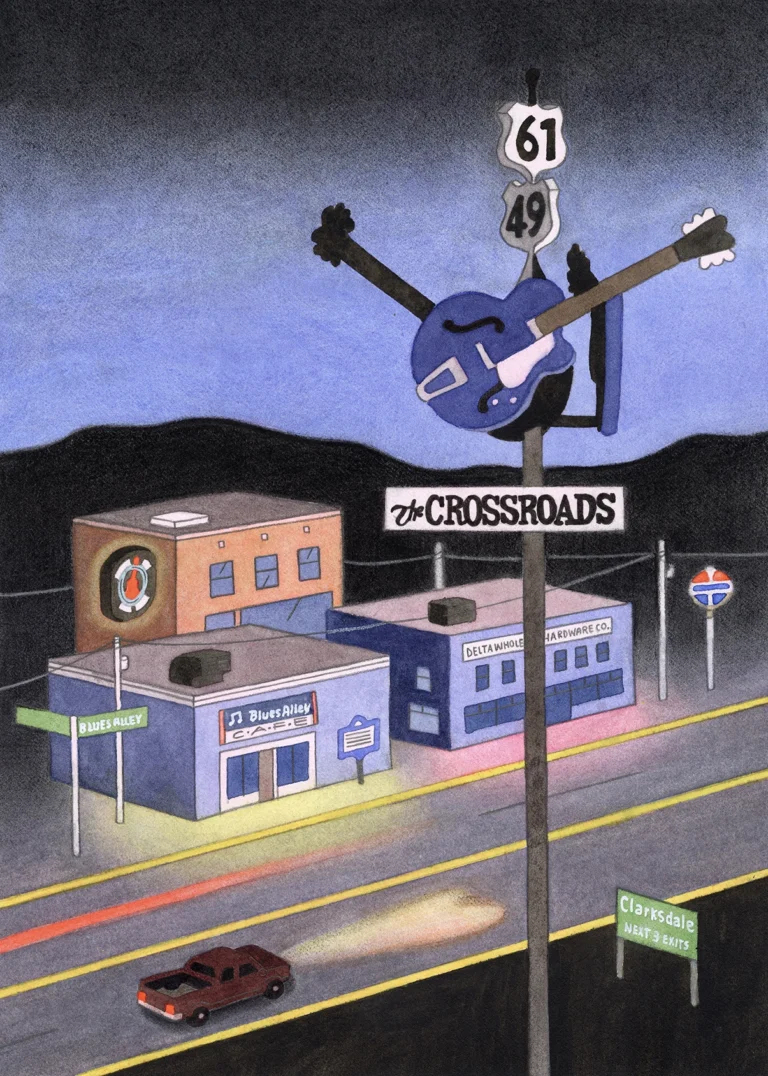 Louise Laborie draws the lonely, cinematic and in-between parts of America