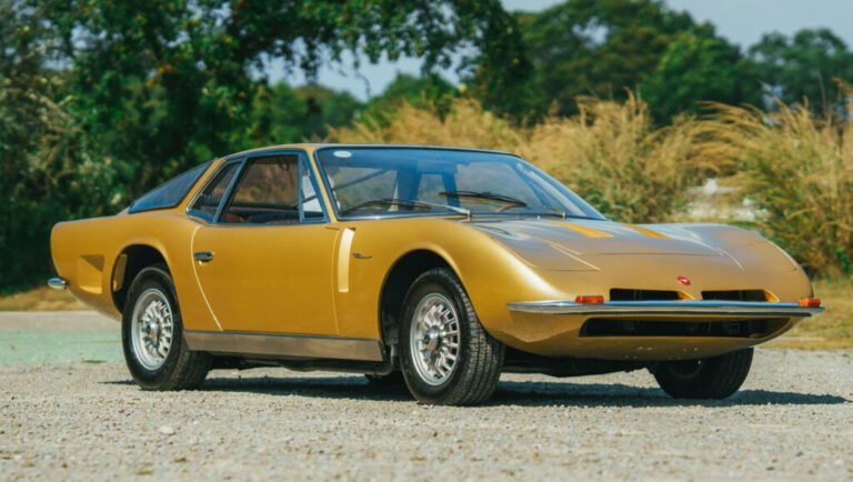 A Bizzarrini Prototype Is Going Up For Auction And Could Fetch $500k