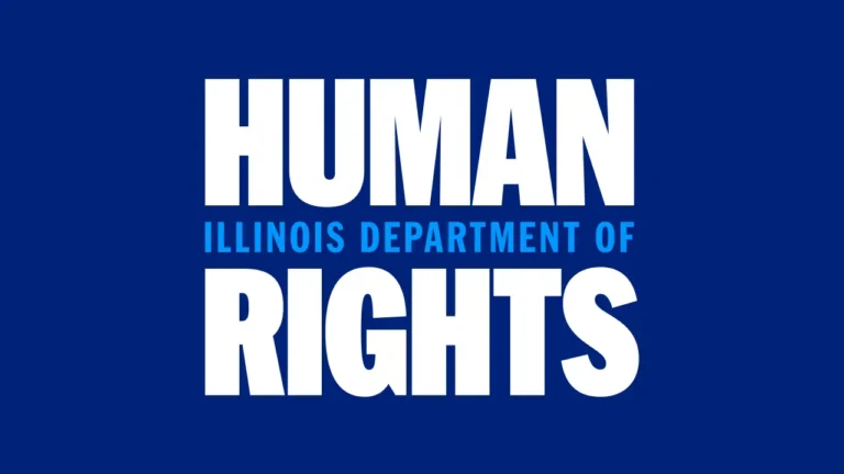 Span's identity for Illinois Department of Human Rights turns a common piece of punctuation into a rallying cry