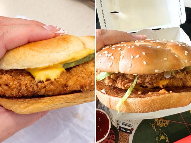 We spent around $15 at McDonald's in the US and UK. One was a much better value.