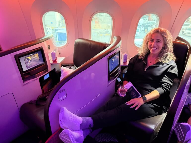 I spent 10 hours flying Virgin Atlantic's upper class. My seat had its drawbacks, but the flight mostly won me over.