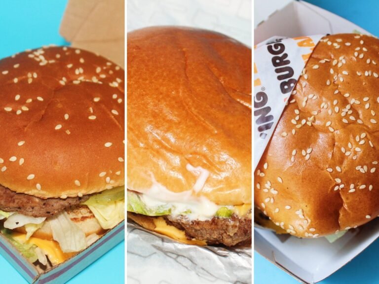 I ranked the signature burgers from McDonald's, Wendy's, and Burger King. My favorite surprised me.