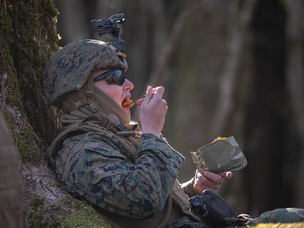 The military shrank the MRE for a future fight. Now it's deploying the new food rations with troops on the ground.