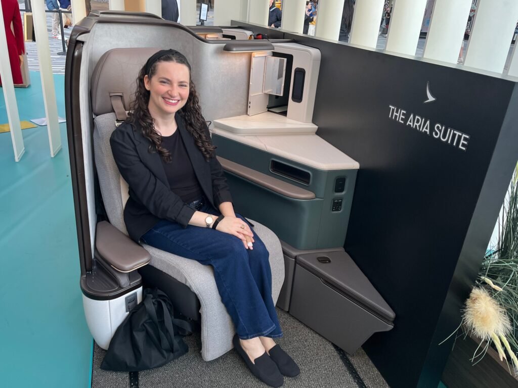 Cathay Pacific's $19 billion upgrade includes new premium economy and business-class seats. I got a sneak peak — take a look.