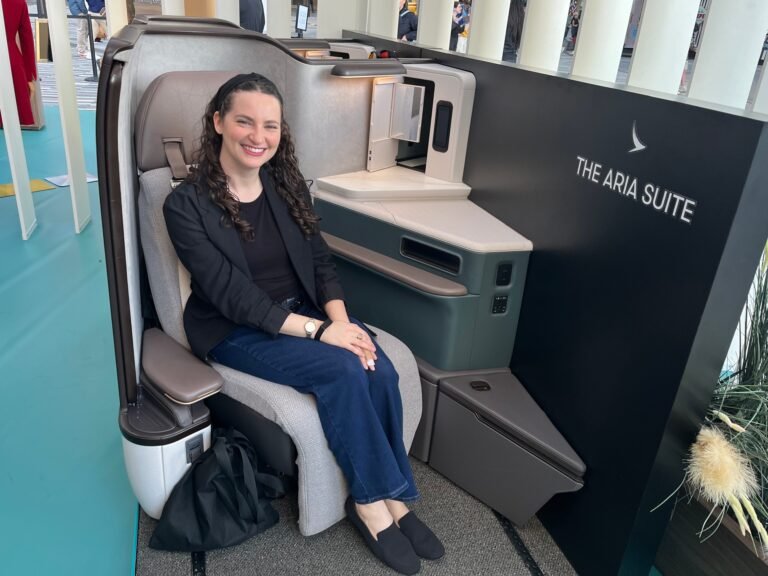 Cathay Pacific's $19 billion upgrade includes new premium economy and business-class seats. I got a sneak peak — take a look.