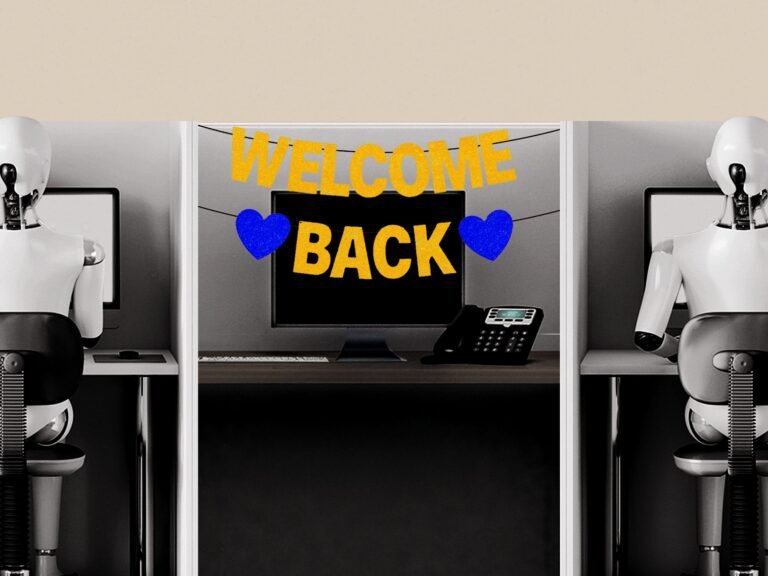 Welcome back from leave. Your job is completely different.