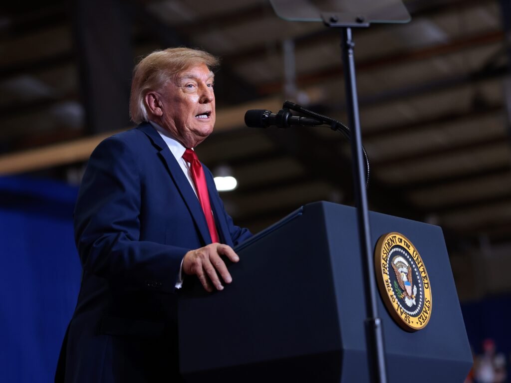 Trump says Google's CEO rejected his plan to change the Atlantic's name to the 'Trump Ocean'