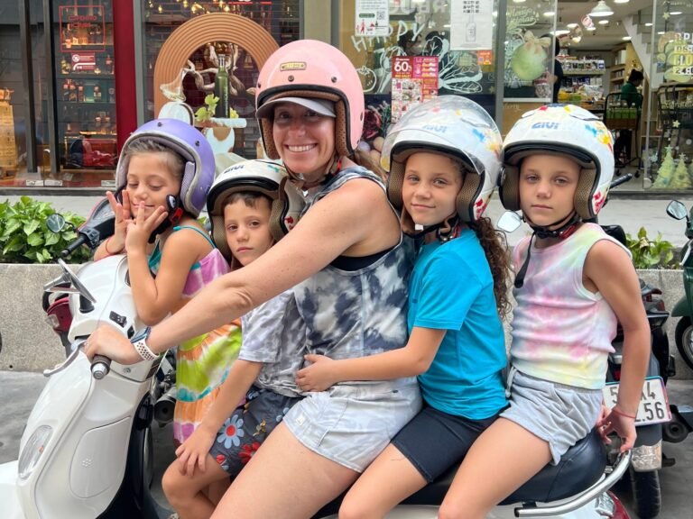 I'm raising two sets of twins in Vietnam. The chaos suits our family.