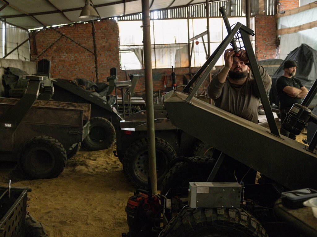 A Ukrainian war robot used AI to complete a 12-mile supply run almost entirely on its own. The unit says it's a combat first.