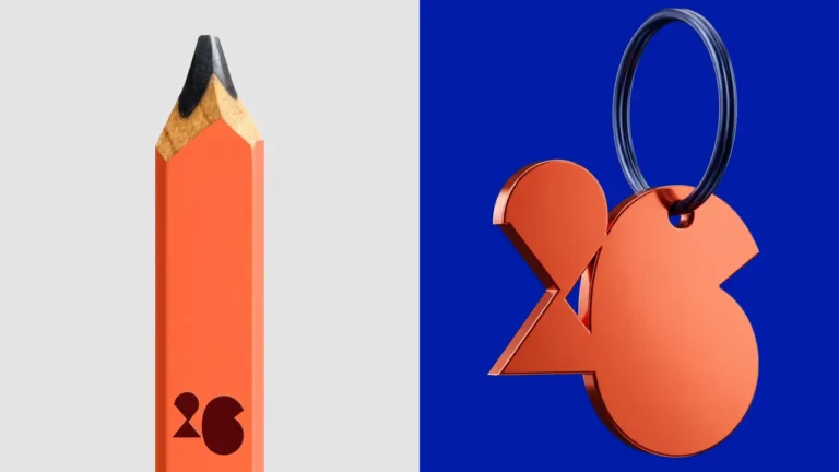 Pentagram's design festival identity finds a clever way to give equal billing to Arabic and English