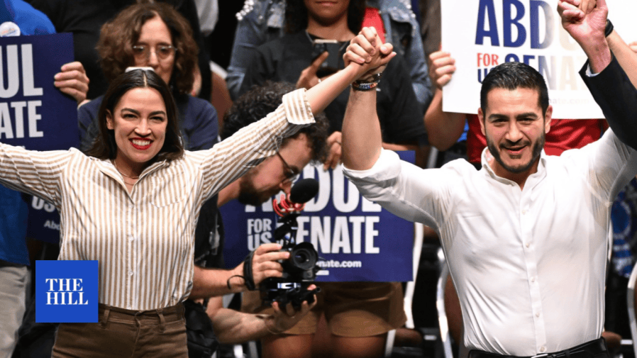AOC transfers $1M to El-Sayed in final push for Michigan senate race