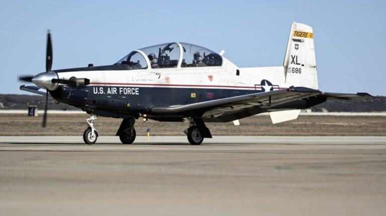 2 Air Force pilots eject from training jet in Texas