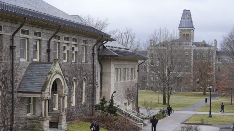 Cornell president promises reforms after alleged gang rape