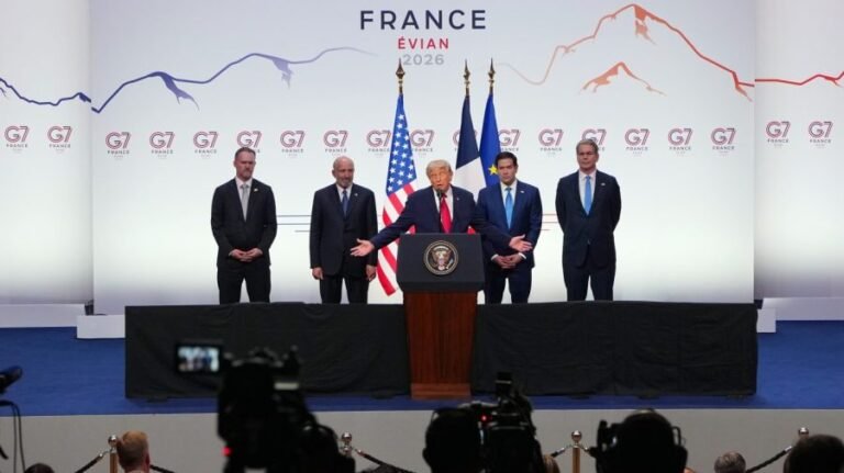 President Trump has his camera off for G7 leader zoom